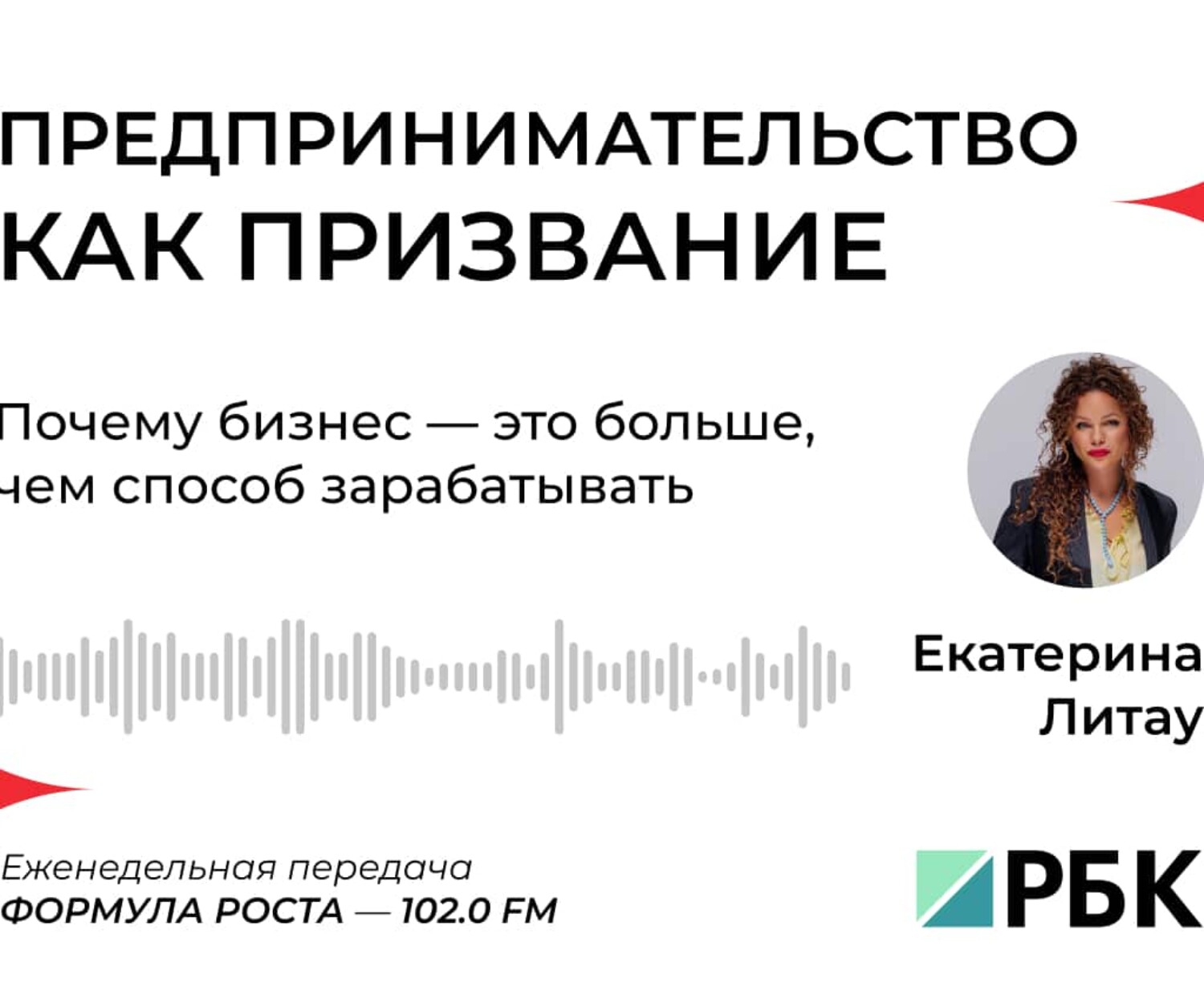 Предпринимательство как призвание: почему бизнес — это больше, чем способ зарабатывать (Е. Литау)