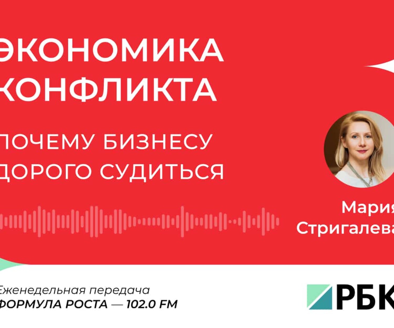 Экономика конфликта: почему бизнесу дорого судиться (М. Стригалева / BLCONS GROUP)
